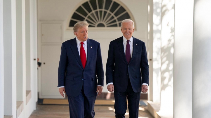 Ông Biden để lại cho Tổng thống Donald Trump bức thư "truyền cảm hứng"